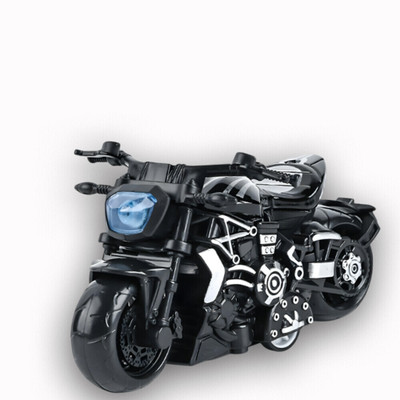 Neonx Toy Bike with Die Cast Metal Body and Push Back Action(Black, Pack of: 1)