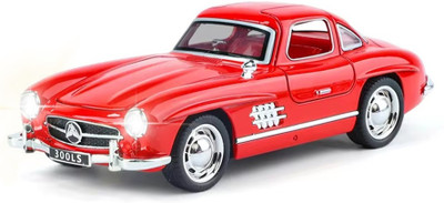 Ignite 1:32 Scale Model Mercedes 300 SL Toy Car Die-cast Metal Cars with Light Music(Red, Pack of: 1)