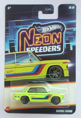 HOT WHEELS NEON SPEEDERS BMW 2002 TOY CAR(Multicolor, Pack of: 1)