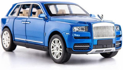 Arizuul 1:24 Scale Rolls Royce Cullinan Toy Car Metal Alloy Die-Cast Pull Back(Black, Red, Blue, Pack of: 1)