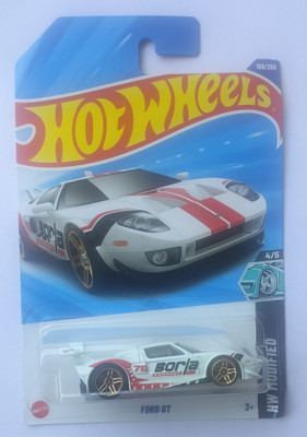 HOT WHEELS C4982 HW MODIFIED 4/5 FORD GT TOY CAR(Multicolor, Pack of: 1)