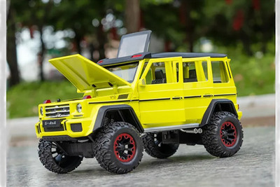 DEUSON ECOM 1:24 Scale Model Alloy AMG 4X4 Diecast Metal Car Light & Sound Pullback Toy Cars(Yellow, Pack of: 1)
