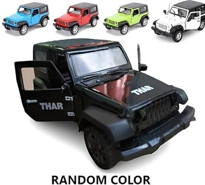 Meesaj Toy Thar Die-cast Model - 1:32 Scale Metal Car with Pull-Back & Openable Doors(Multicolor, Pack of: 1)