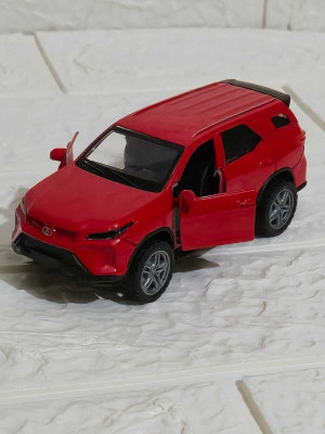 Tinywonders Red Fortuner Die-Cast Pull Back Car Sturdy Metal Model Toy Vehicle for Kids01(Multicolor, Pack of: 1)