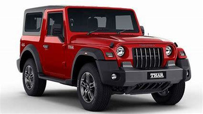 LTX Mahindra Thar Diecast Toy Car with Openable Doors 1:36 Scale 15(Multicolor)