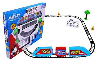 Kriiddaank Micky Children's Railway Car,Toy Small Train, Railway Car, High Speed Rail(Multicolor)
