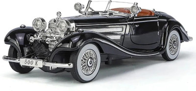 RUTSHRA 1:24 Vintage Toy Car Die-cast Model Vintage Car RSH(Black, Pack of: 1)