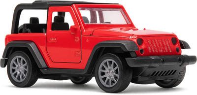 speedyz DIE CAST JEEP CAR RED 1:32(Red, Pack of: 1)