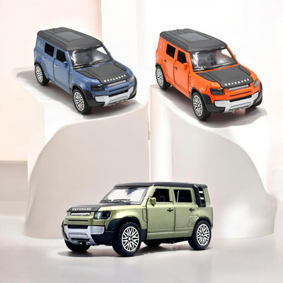 Toy Arena Land Rover Defender 1:36 Diecast Model With Openable Doors and Bonnet For Kids(Multicolor, Pack of: 1)