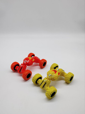 jmv (pack of 2)Pull Back Monster Telescopic Car Toy Press-Pull-Leave(Multicolor, Pack of: 1)