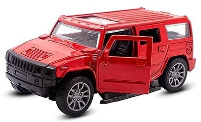jmv DieCast Model Cars Hummer Metal Car for Kids Pull Back Action Opening Doors Toy(Multicolor, Pack of: 1)