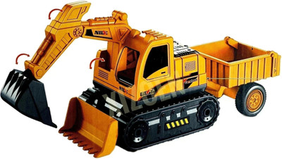 YUJASV Friction Powered Lifting Cable Crane 360 Degree Rotating Towing Truck For Kids(Multicolor, Pack of: 1)