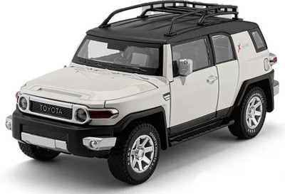 SPENOP 1:24 Die-cast Metal Car FJ Cruiser Toy(White, Pack of: 1)