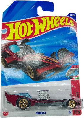 HOT WHEELS TRACK ACES AS DES CIRCUITS MADFAST 3/5(Red, Pack of: 1)