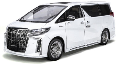 Skstore 1:18 Toyota Alpha Automatic Door Alloy Car Model Shake Ton(Multicolor, Pack of: 1)