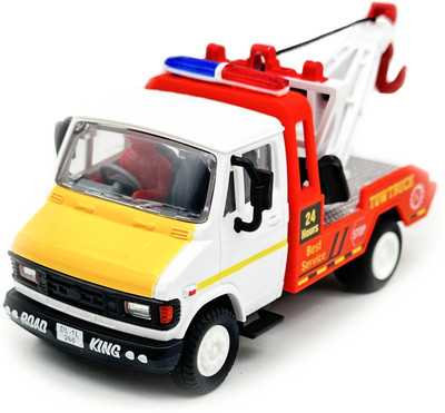 centy TUF 07 Tow Truck (4905 White) Pull & retract Tow Hook Miniature toy(White, Pack of: 1)