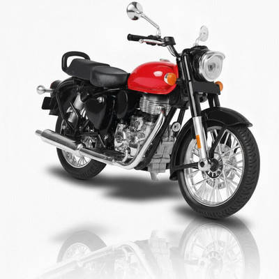 Vibrona Classic Style 1:15 Alloy Toy Motorbike for Boys and Display(Multicolor, Pack of: 1)