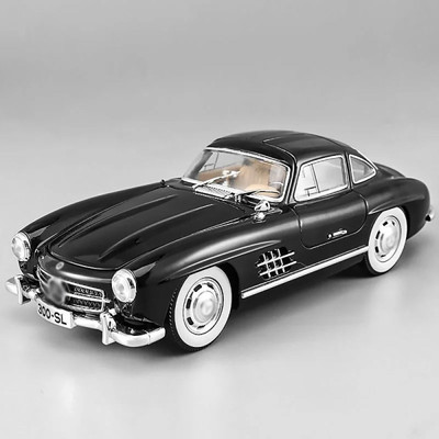 SKBD 1:24 Model Die-cast Vintage Toy Car 300 SL Car Toy gn SKD(Black, Pack of: 1)