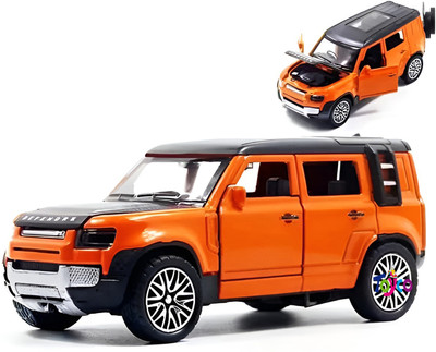 Toyco :32 Scale Alloy Die-Cast Metal SUV Car Toy for Kids ( Open Door & Pull Back ) O(Multicolor, Pack of: 1)