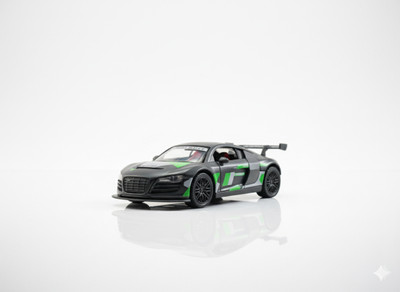 NITHYA Die-Cast Audi R8 Sports Car Openable Doors Car for Kids & Adults(Black, Green, Pack of: 1)