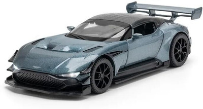 MANAKI ENTERPRISE 1:32 Astron Martin Vulcan Die-Cast Metal Pull Back Car with 6 Openable Doors(GRAY, Pack of: 1)