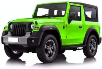 Summer Trails Metal thar car with light and sound(Green, Pack of: 1)