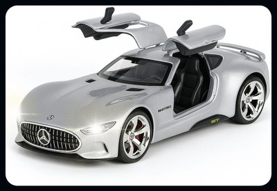 Ignite Mercedes AMG Vision GT Diecast Car 1:32 Scale Metal Toy Light Music-n(Multicolor, Pack of: 1)