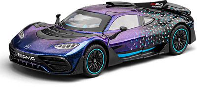 Just craft 1/24 BenzAMG One Metal Diecast Car Light Music Pull Back Car Toy for Kids Boy(Multicolor, Pack of: 1)