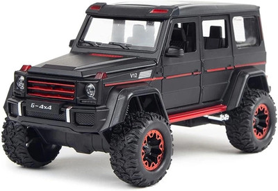 DEZICON 1:24 Scale Die-cast Metal Car Model AMG 4X4 blk DZE(Black, Pack of: 1)
