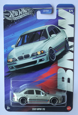 HOT WHEELS SILVER SERIES 5/5 2001 BMWM5 TOY CAR(Silver, Pack of: 1)
