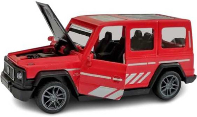 SHAHJITOYS MERCEDES G WAGON METAL TOY CAR WITH LIGHT AND MUSIC | PULLBACK ACTION FOR KIDS(Multicolor, Pack of: 1)