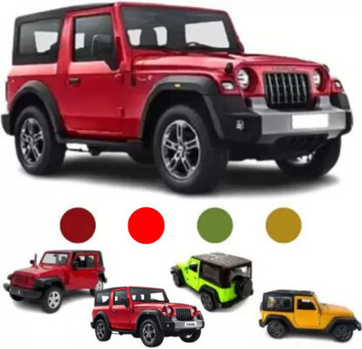 Storex 1:32 Scale Pullback Thar Toy Car | Diecast Metal | Openable Doors(Multicolor, Pack of: 1)