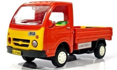 centy Plastic Tata Ace Mini Truck Cargo Pull Back Vehicle for Kids(Red, Pack of: 1)