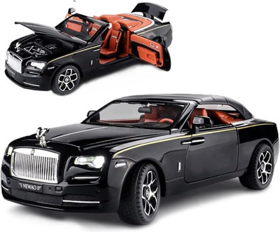 calyxia CountryLink Rolls‑Royce Dawn Diecast Pull‑Back Model Car – Alloy, Lights & Sound(Multicolor, Pack of: 1)