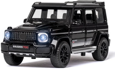 RUTSHRA 1:32 scale Metal DieCast Vehicle Toy Car G-Wagon pullback Open Door Music Light(White, Pack of: 1)