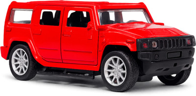 speedyz DIE CAST SUV CAR RED 1:32 PULLBACK OPENING DOOR(Red)