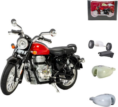 Neonx 1:16 Scale Metal Motorbike Model Toy with Durable Design(Multicolor)