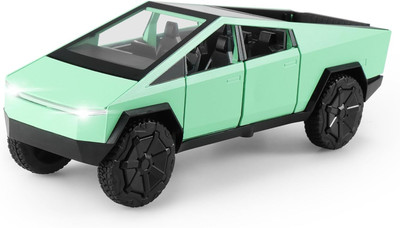 Ignite Tesla Cyber Truck Car 1:36 Scale Alloy Die-Cast Metal Toy Light & Music for Kids(Multicolor, Pack of: 1)
