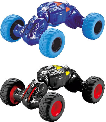 AADHVYA Kids Toy Monster Telescopic Non-Electric Car Toy Friction Powered Toy(Multicolor, Pack of: 2)