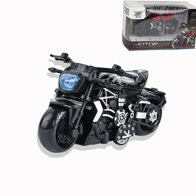 Vibrona Pocket Mini Bike with Pull Back Action(Black, Pack of: 1)