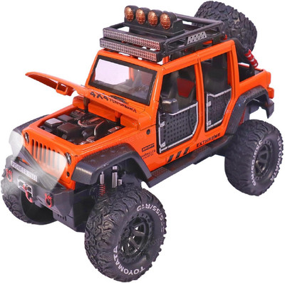 Skstore Jeep Wrangler Rubicon 1:24 Sound & Light Car Metal Die-cast pullback(Multicolor, Pack of: 1)