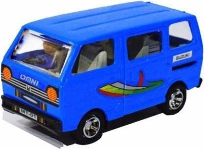 TECHZAGE Pull Back Plastic Famous Omni Van Toy Car for Kids with Openable Door Feature(Multicolor, Pack of: 1)