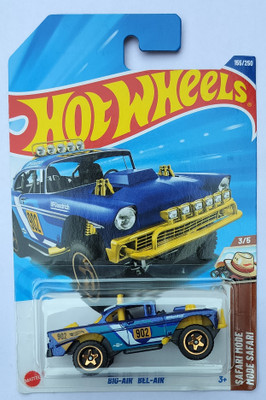 HOT WHEELS C4982 SAFRI MODE 3/5 BIG-AIR BEL-AIR TOY CAR(Blue, Pack of: 1)