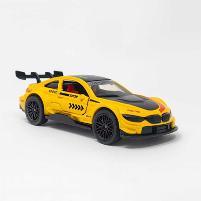 Joynest GT New yellow Metal Die-Cast Toy Car, Pull Back Action, Openable Doors(Yellow,black,red, Pack of: 1)