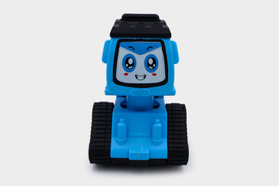 Toy Bharat Toybharat Push N Go Mappy Truck/Multicolour/Travel Toys/Birthday Gift(Blue, Pack of: 1)