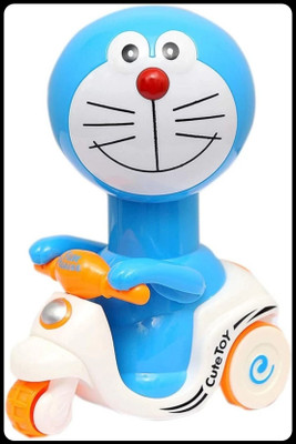 BBG FK new_Unbreakable Non Toxic DORAEMON scooter pack of -1(Blue)