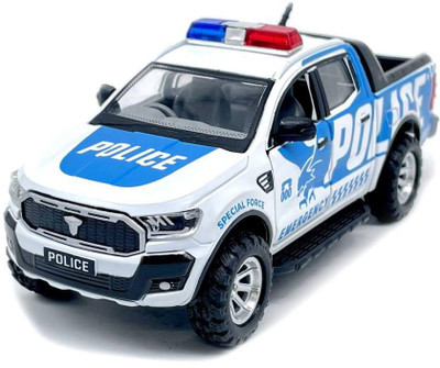 centy toys Blue Hawk (Police) UTE (Door Openable)(Blue, Pack of: 1)