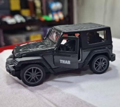 NASS Thar Diecast Model 1:32 Pull Back Door Open-able (Color as per Stock)(Black, Pack of: 1)
