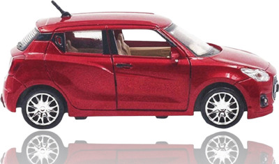 SABIRAT Drift Car Front Doors Openable Pull Back Action Toy Car [Red] [Pack 1](Red, Pack of: 1)