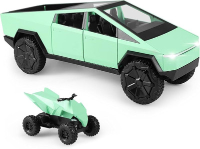 HAPPY CHAPPIE Die-Cast Metal Toy with ATV | 1:24 Scale Pull-Back Model Car Toy(Multicolor, Pack of: 1)